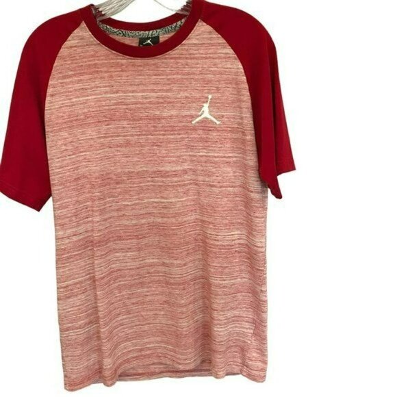 Nike Air Jordan Men's Short Sleeve Crew Neck Pullover Workout Tee Size Medium - Picture 1 of 7